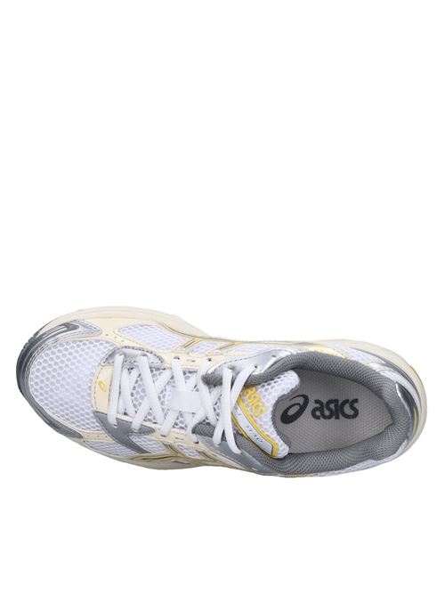 Sneakers in ecopelle e tessuto ASICS | GEL-1130 1202A164-118BIANCO-ORO